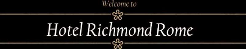 Hotel Richmond روما المظهر الخارجي الصورة